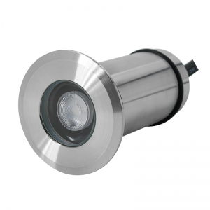 Lampe sous-marine Led RGBW pour fontaine et piscine, 304ss/316SS, 10w, 62mm de diamètre, DMX512
         