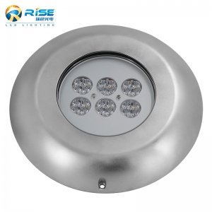 Lumière extérieure de piscine de 24W 316L IP68 LED d'acier inoxydable 